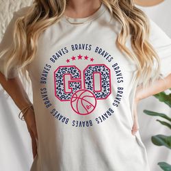 go braves basketball svg png, braves svg,leopard go braves svg,braves mascot svg,braves shirt svg,braves basketball svg,