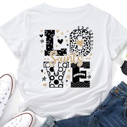love saints svg,saints svg,saints mascot svg,cheerleader svg,saints cheer,saints heart,saints shirt svg,saints mom,saint