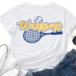 warriors tennis svg,warriors mascot svg,warriors cheer svg,warriors design svg,school sipirit svg,tennis mama svg,school