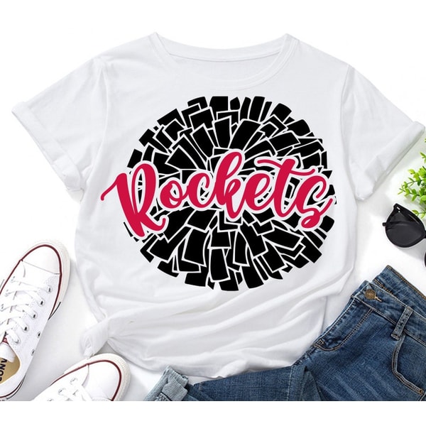 Anna Rockets Svg Rockets SVG,Pom Pom svg,Rockets Cheer svg,Cheerleader svg,Ro - Inspire ...