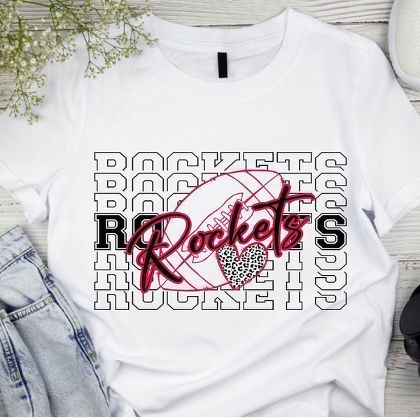 Rockets SVG Rocket svg Rockets svg Football Svg Football Mas - Inspire ...