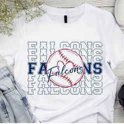 Falcons SVG Falcon svg Falcons svg Baseball Svg Softball svg,Baseball Mascot,Game Day svg,Hey Batter Batter,School o1094