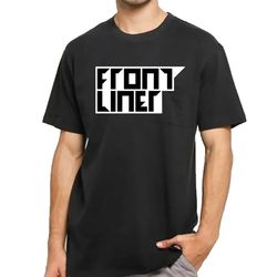 frontliner logo t-shirt dj merchandise unisex for men, women free shipping