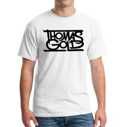 Thomas Gold T-Shirt DJ Merchandise Unisex for Men, Women FREE SHIPPING