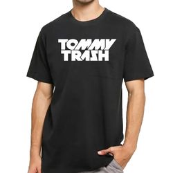 tommy trash logo t-shirt dj merchandise unisex for men, women free shipping