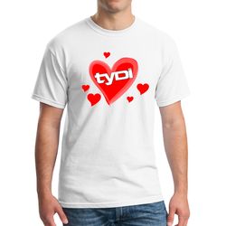 Tydi Heart T-Shirt DJ Merchandise Unisex for Men, Women FREE SHIPPING