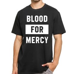 yellow claw blood for mercy t-shirt dj merchandise unisex for men, women free shipping