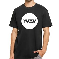 yves v logo t-shirt dj merchandise unisex for men, women free shipping
