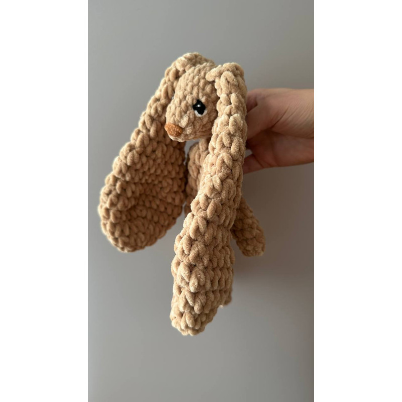 MINI Bunny Snuggler Pattern PDF Pattern Crochet Bunny Pattern Crochet Bunny Blanket Lovey Amigurumi