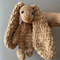 MINI Bunny Snuggler Pattern PDF Pattern Crochet Bunny Pattern Crochet Bunny Blanket Lovey Amigurumi