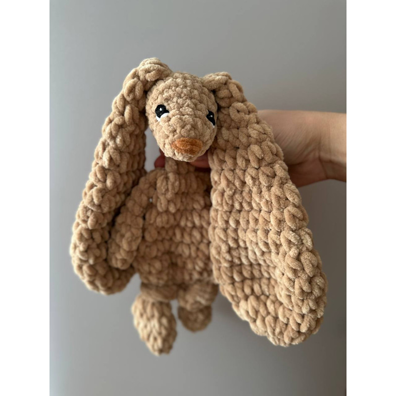 MINI Bunny Snuggler Pattern PDF Pattern Crochet Bunny Pattern Crochet Bunny Blanket Lovey Amigurumi