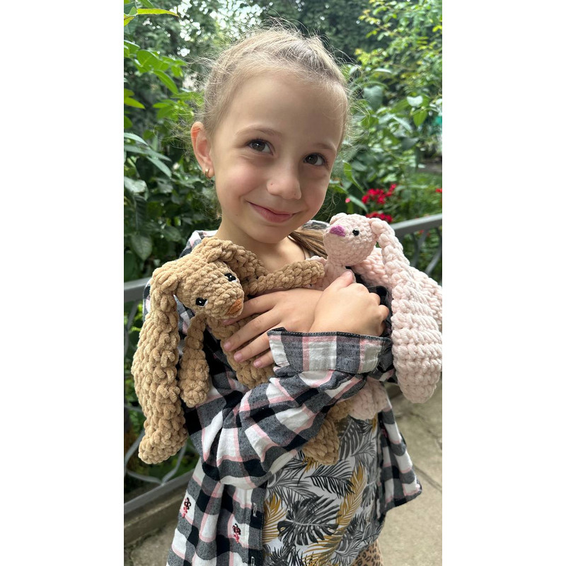 MINI Bunny Snuggler Pattern PDF Pattern Crochet Bunny Pattern Crochet Bunny Blanket Lovey Amigurumi