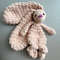 MINI Bunny Snuggler Pattern PDF Pattern Crochet Bunny Pattern Crochet Bunny Blanket Lovey Amigurumi
