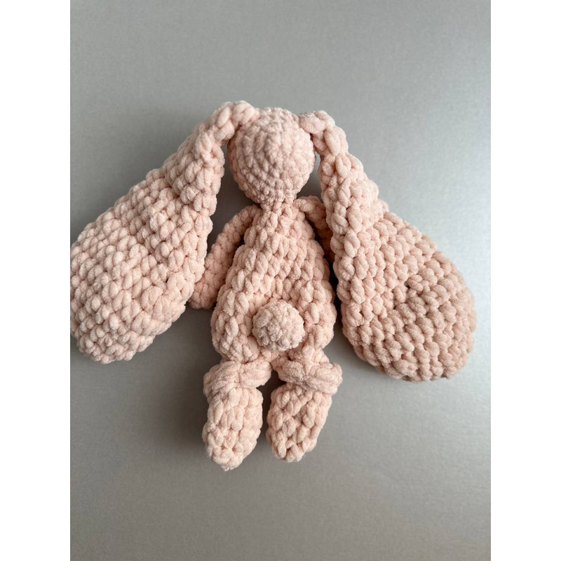 MINI Bunny Snuggler Pattern PDF Pattern Crochet Bunny Pattern Crochet Bunny Blanket Lovey Amigurumi