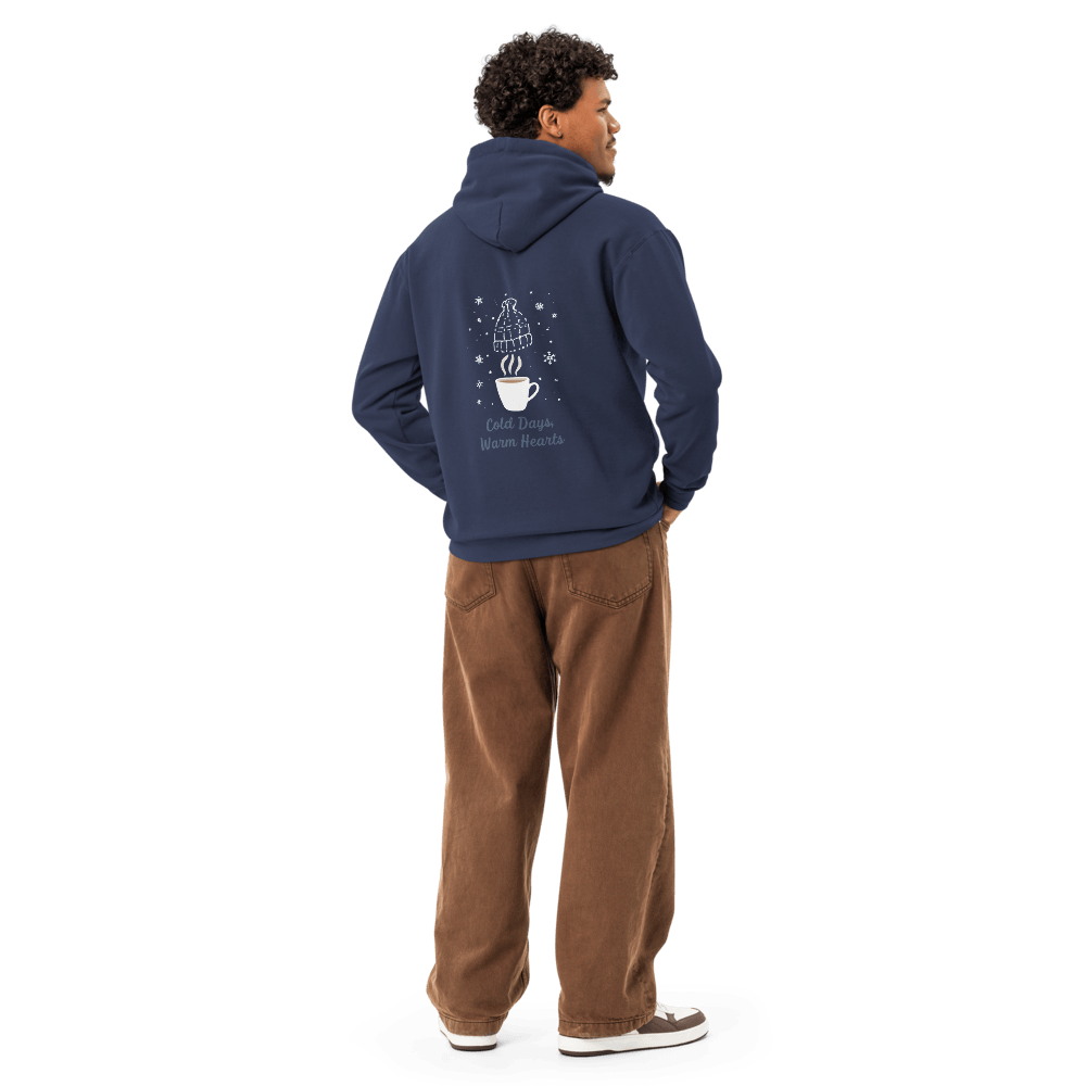 Cold Days Warm Hearts Garmentdyed Hoodie 1