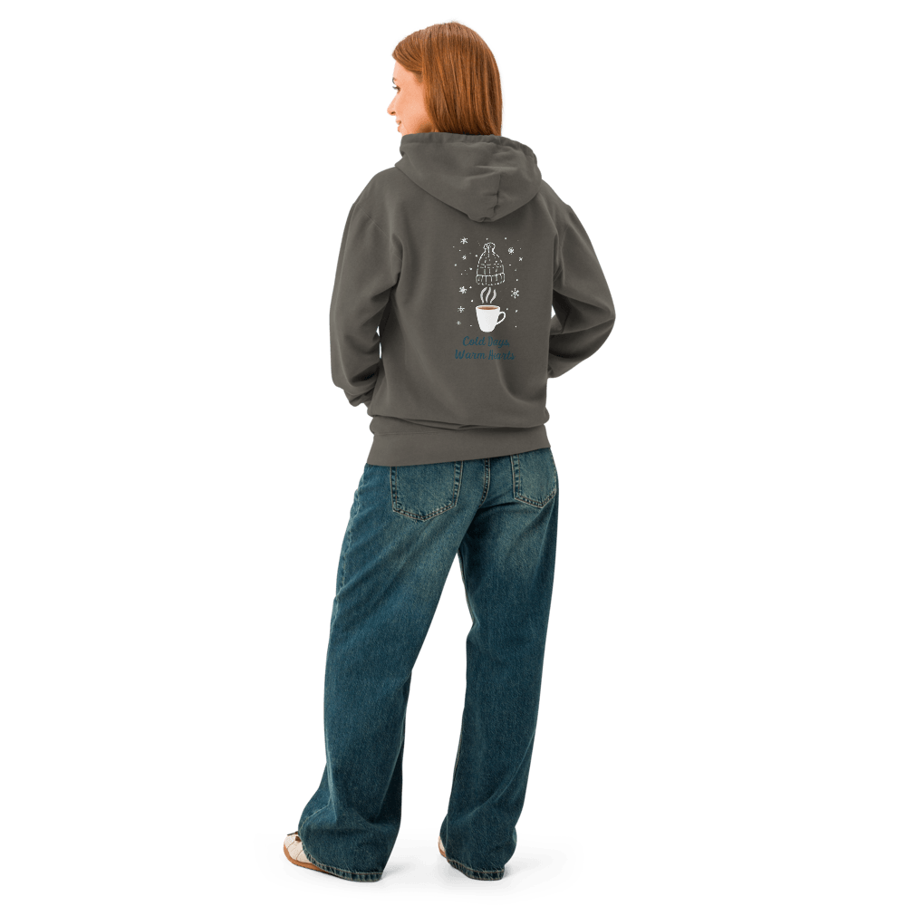 Cold Days Warm Hearts Garmentdyed Hoodie 6