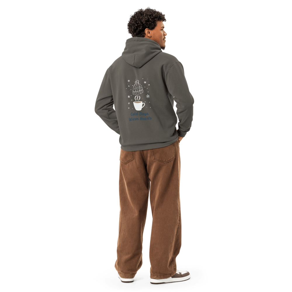 Cold Days Warm Hearts Garmentdyed Hoodie 7