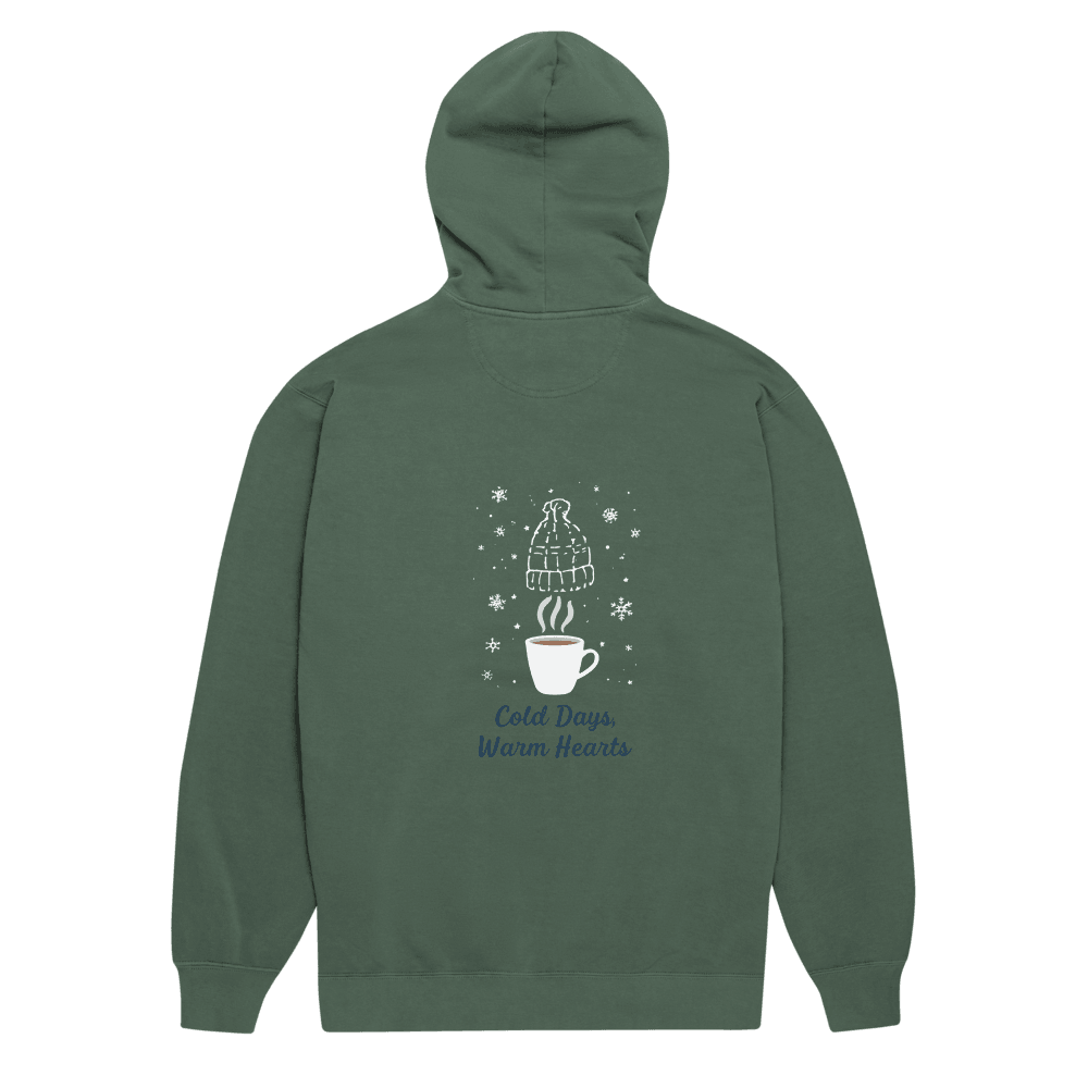 Cold Days Warm Hearts Garmentdyed Hoodie 11