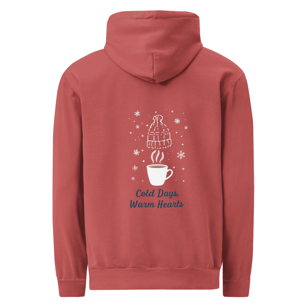 Cold Days Warm Hearts Garmentdyed Hoodie 16