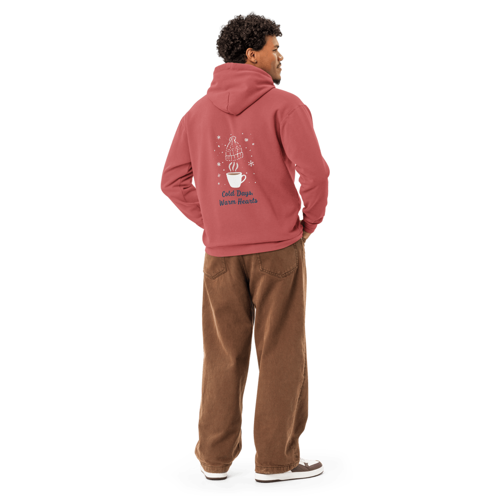 Cold Days Warm Hearts Garmentdyed Hoodie 18