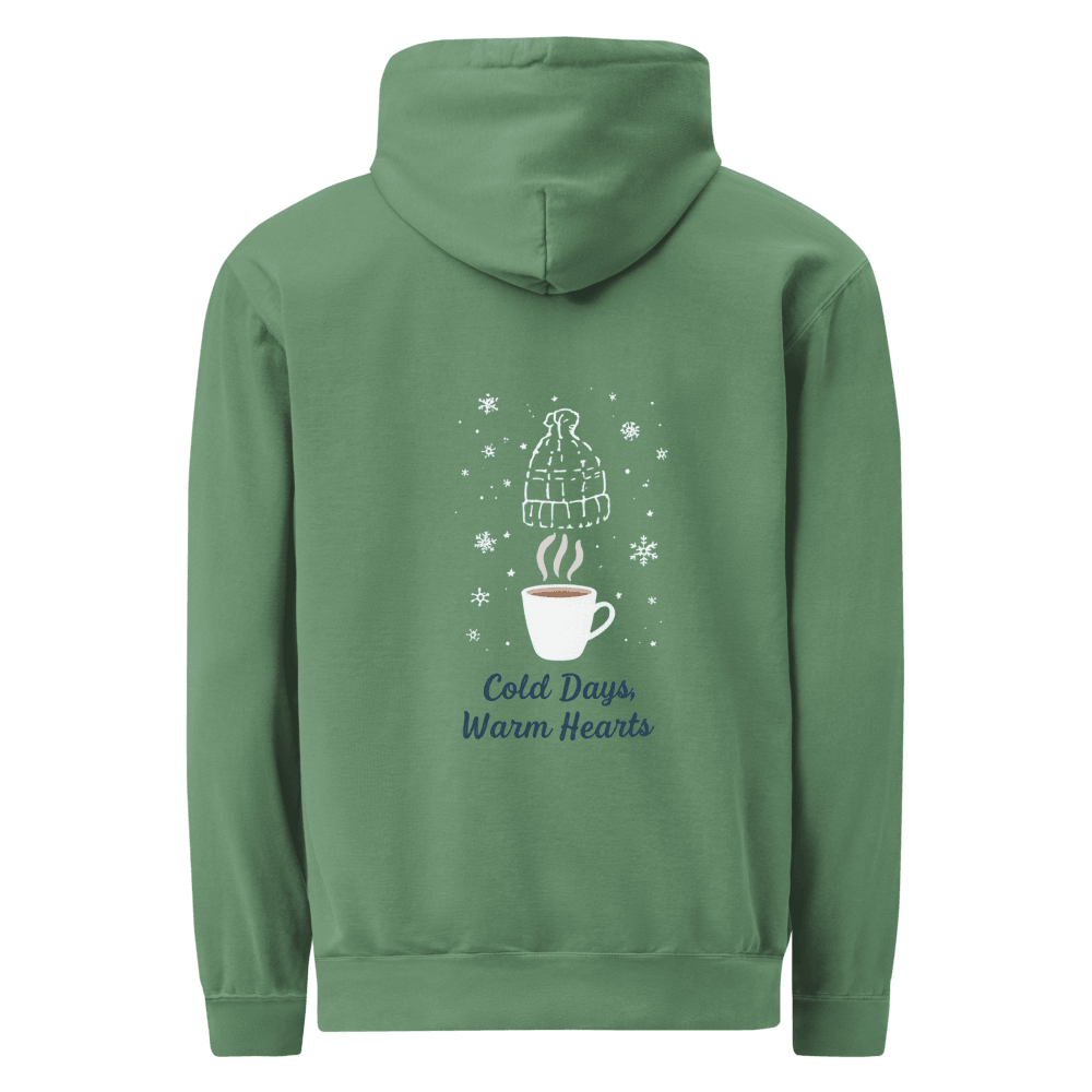 Cold Days Warm Hearts Garmentdyed Hoodie 20
