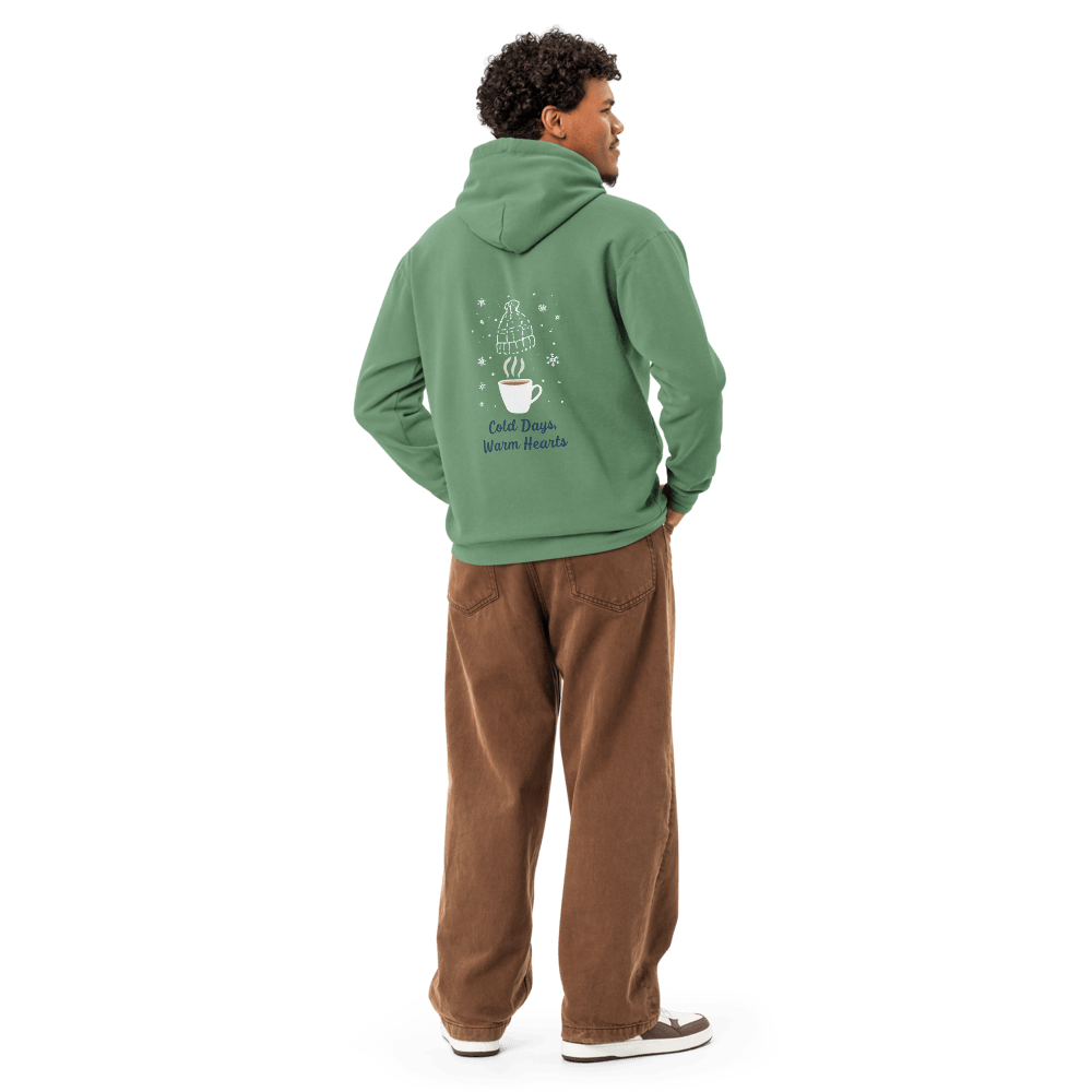 Cold Days Warm Hearts Garmentdyed Hoodie 21