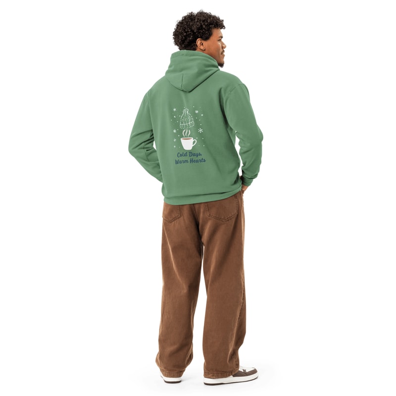 Cold Days Warm Hearts Garmentdyed Hoodie 21