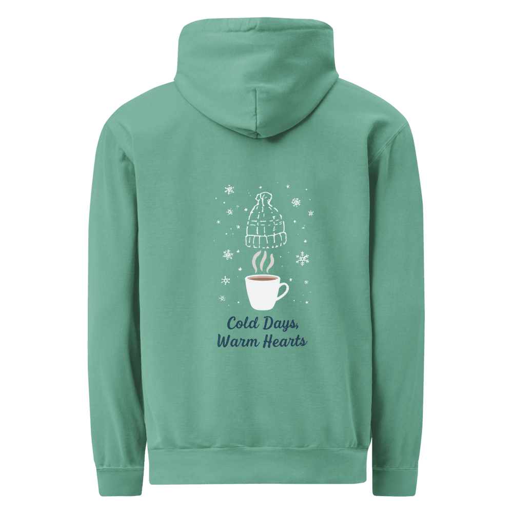 Cold Days Warm Hearts Garmentdyed Hoodie 26