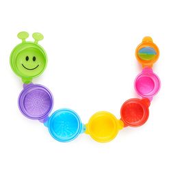 Stacking and Straining Cups Baby and Toddler Bath Toy