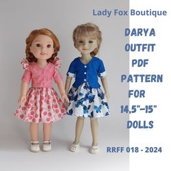 pattern for ruby red fashion friends dolls.