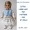Dress And Vest Pattern For American Girl Doll 0