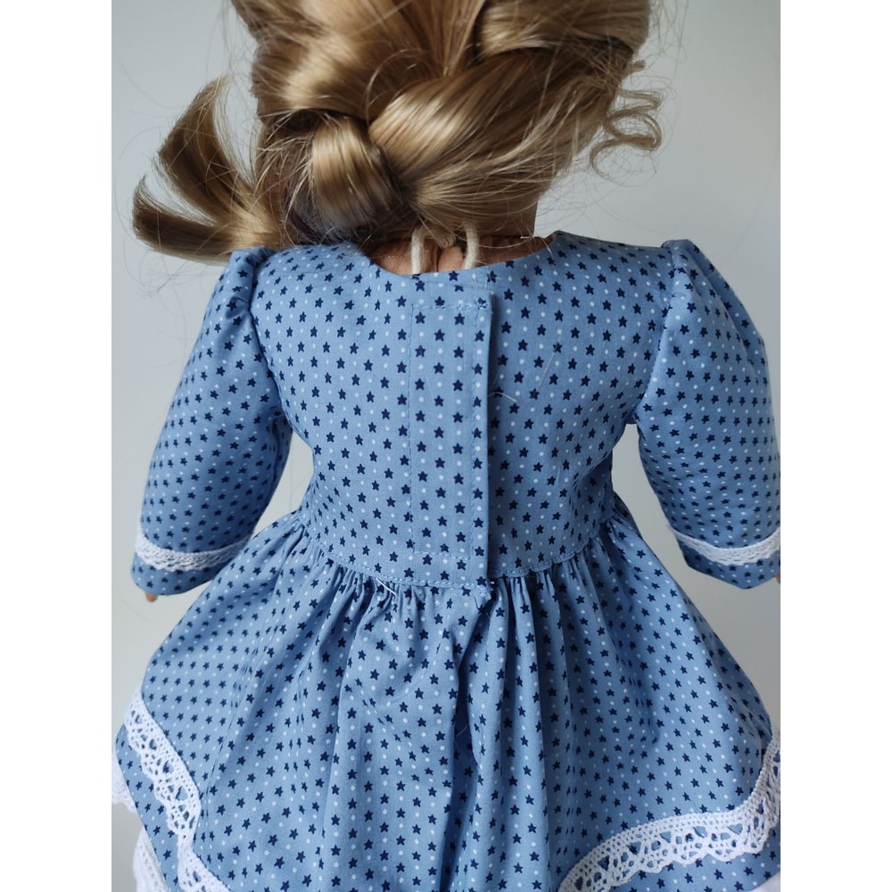 Dress And Vest Pattern For American Girl Doll 4
