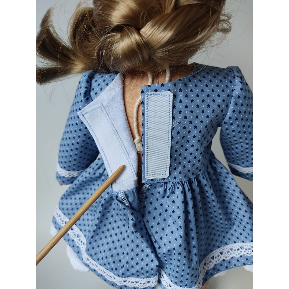 Dress And Vest Pattern For American Girl Doll 5