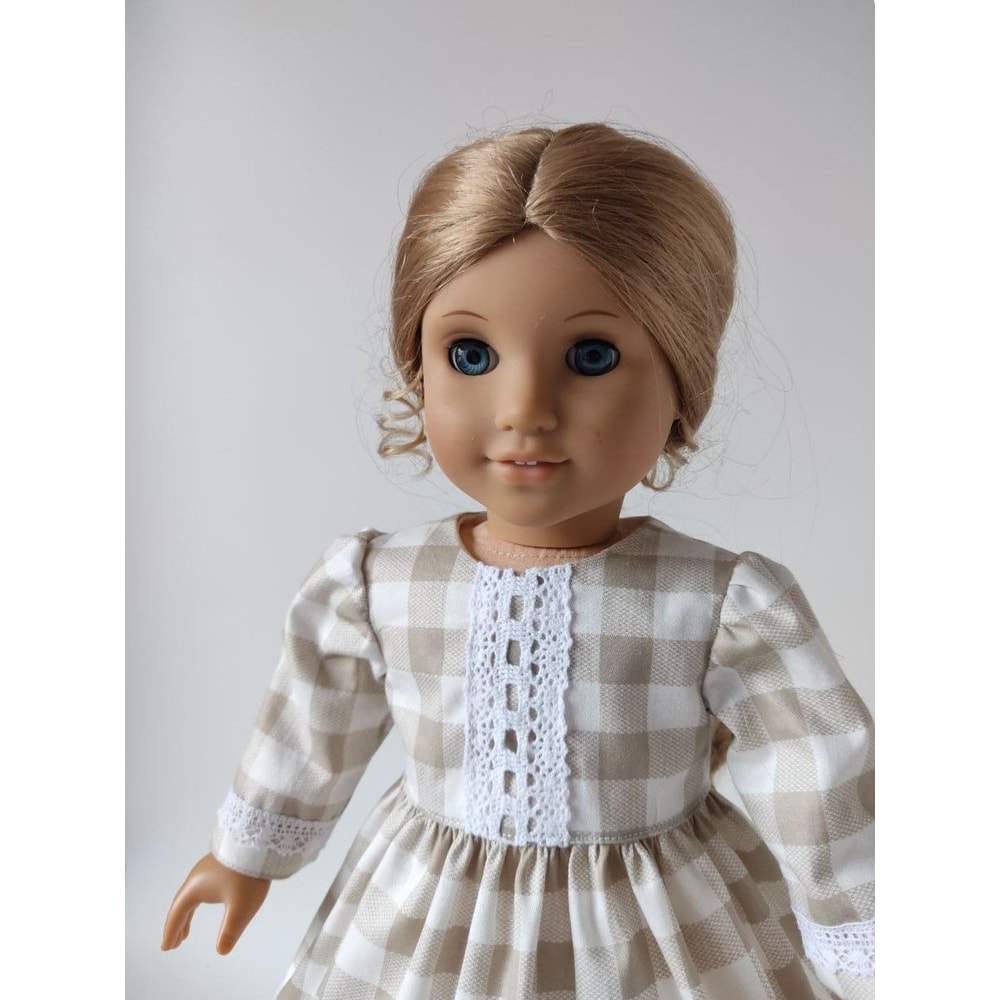 Dress And Vest Pattern For American Girl Doll 9
