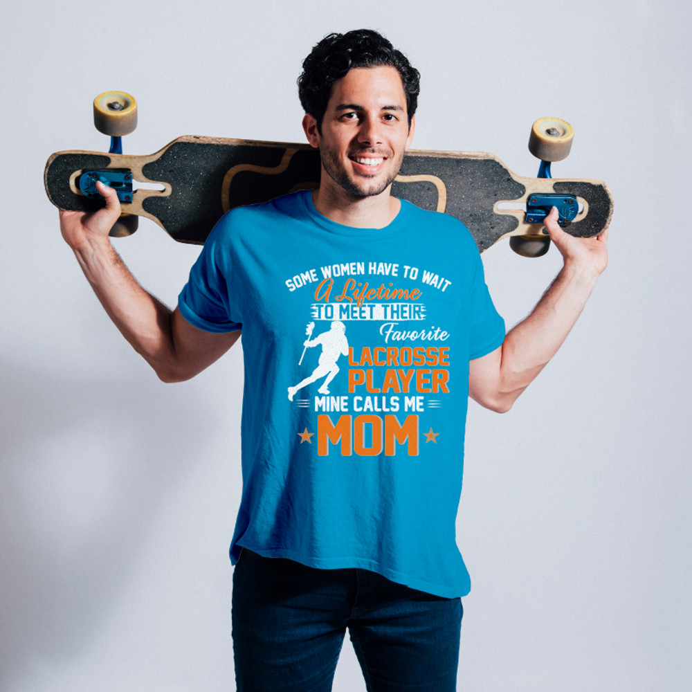 Lacrosse Player My Favorite Lacrosse Player Calls Me Mom Gift For Mother LAX.png