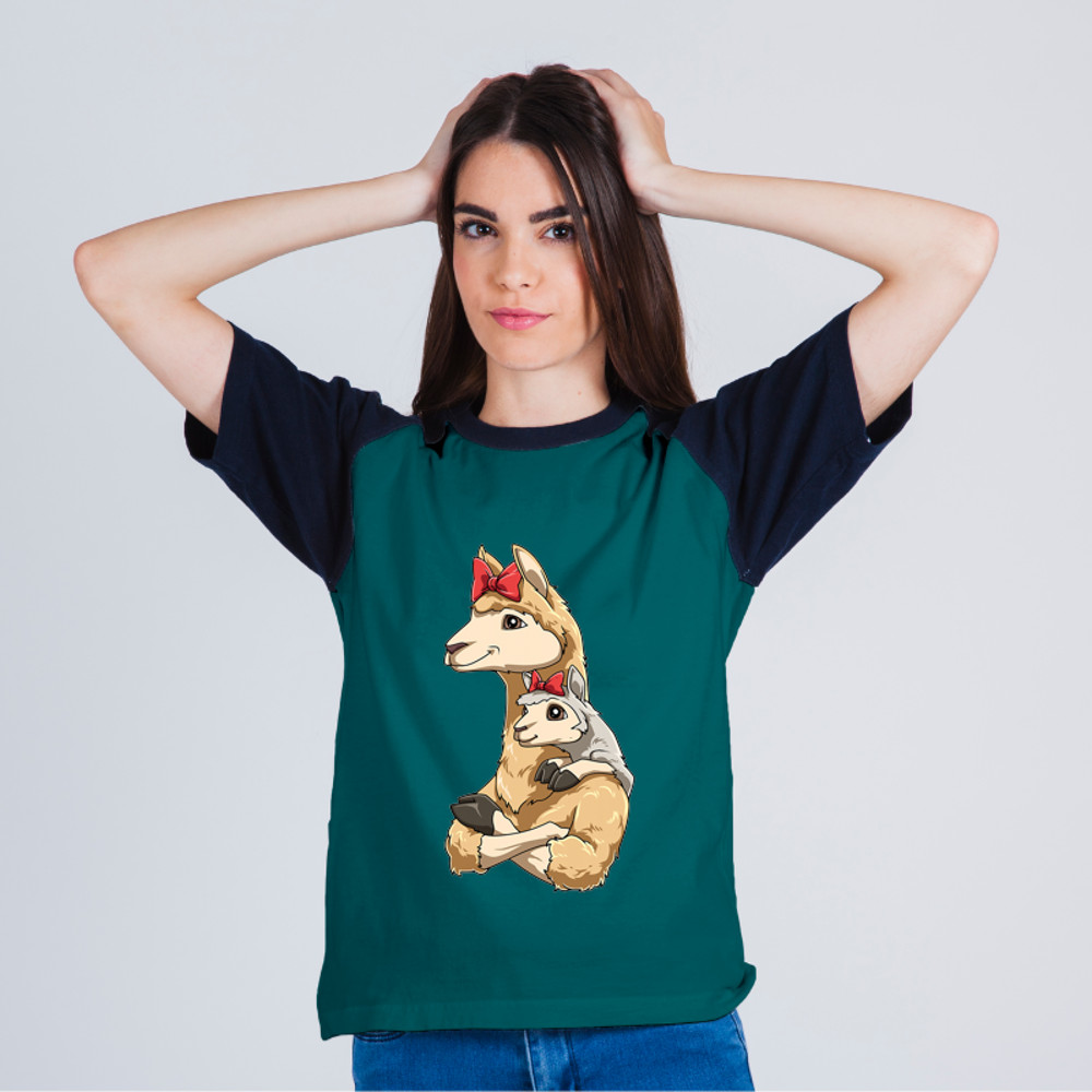 Lama Llama Loving Llama with Llama child for a Llama Lovers Moms Mommy.png