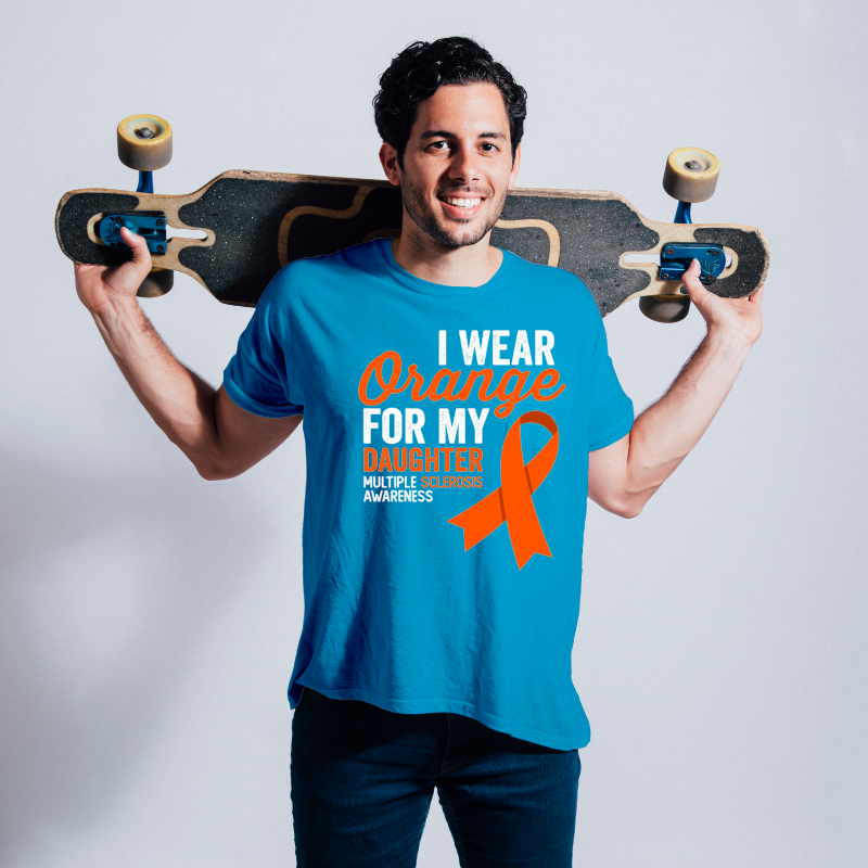 Multiple Sclerosis MS I Wear Orange for My Daughter.png