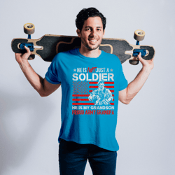 my grandson is a soldier proud army grandpa military family