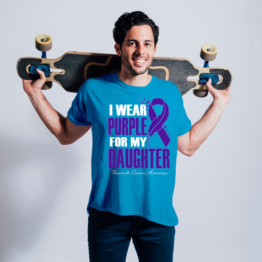 Pancreatic Warrior I Wear Purple For My Daughter Pancreatic Cancer Awareness 2.png