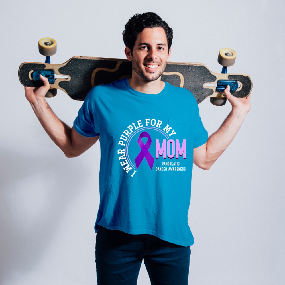 Pancreatic Warrior I Wear Purple For My Mom Pancreatic Cancer Awareness 6.png