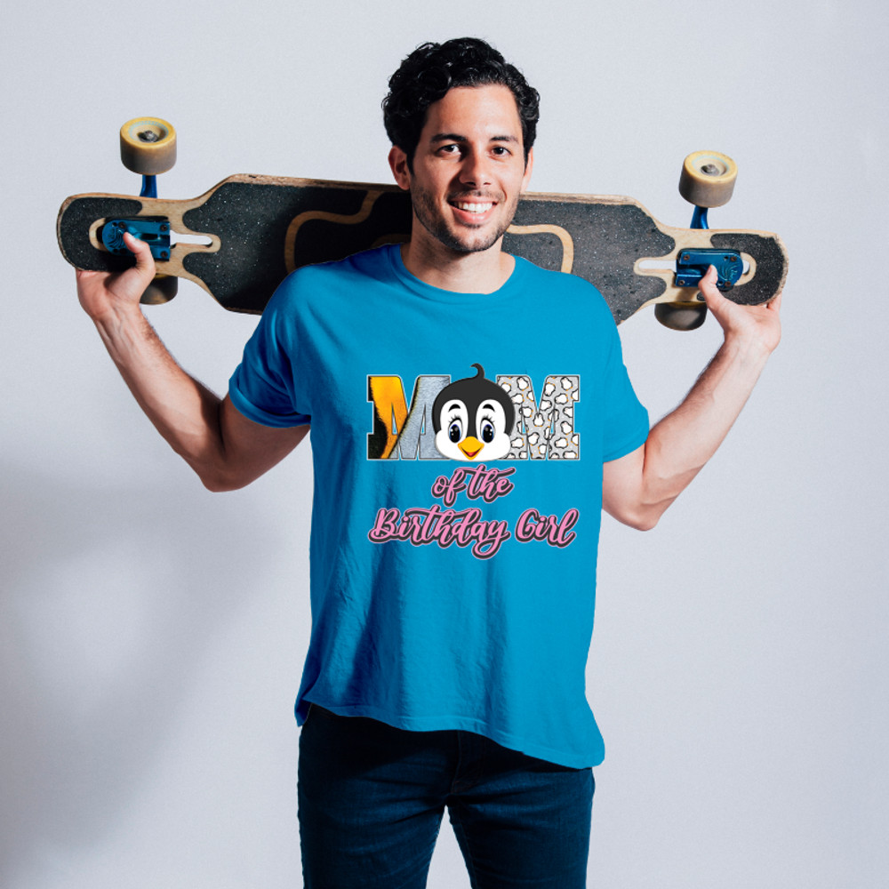Penguins Lover Funny Mom of the Birthday for Girl Penguin Lover Mommy.png