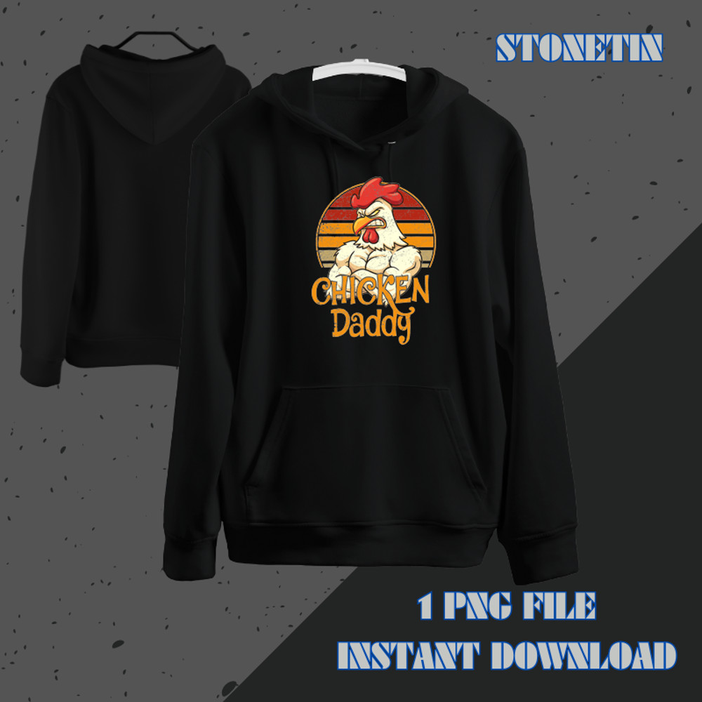 Chicken Daddy Vintage Poultry Farmer Funny Fathers Day 21.png