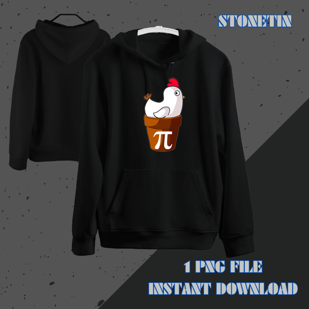 Chicken Pot Pi Funny Pie Day Cartoon Chicken Pot Pi.png