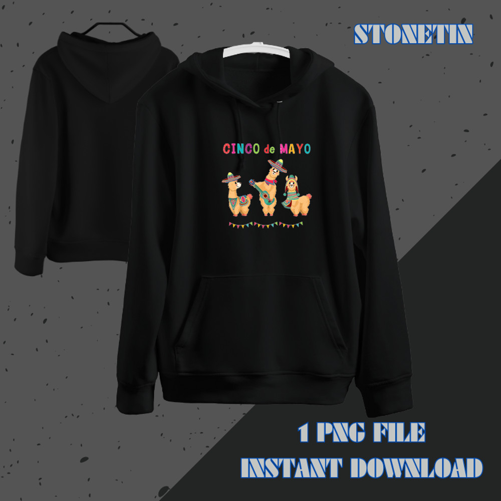 Cinco De Mayo Funny Llama Mexican 5th May.png