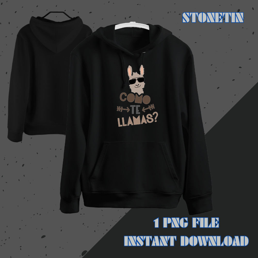 Como Te Llamas Funny Spanish Joke Llama.png