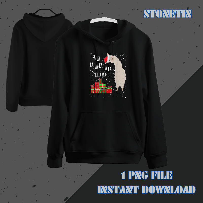 Fa La La Llama Shirt 2Llama Christmas Shirt Women Men Kids 21.png