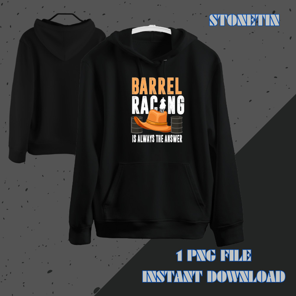 Funny Barrel Racing Shirt Joke Rodeo Horse Barrel Racer.png