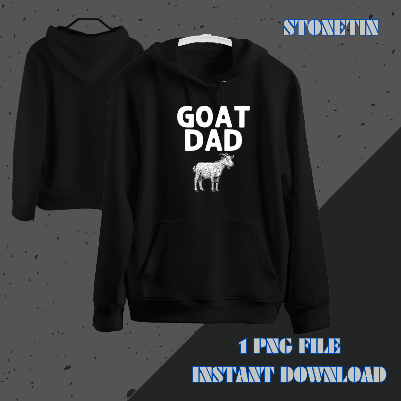 Funny Goat Design For Dad Men Goat Farmers Animal Farming.png