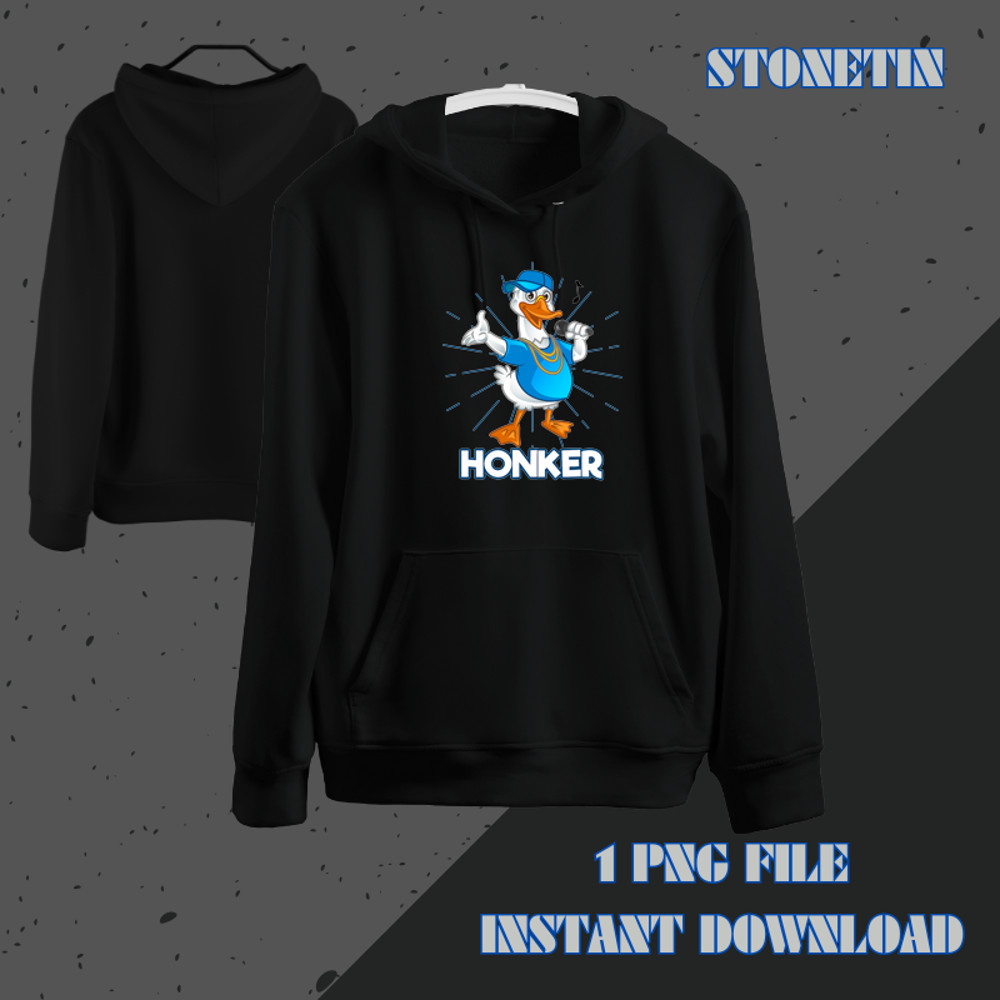Funny Goose Lover Gift Honk Goose Easily Distracted by Ducks.png