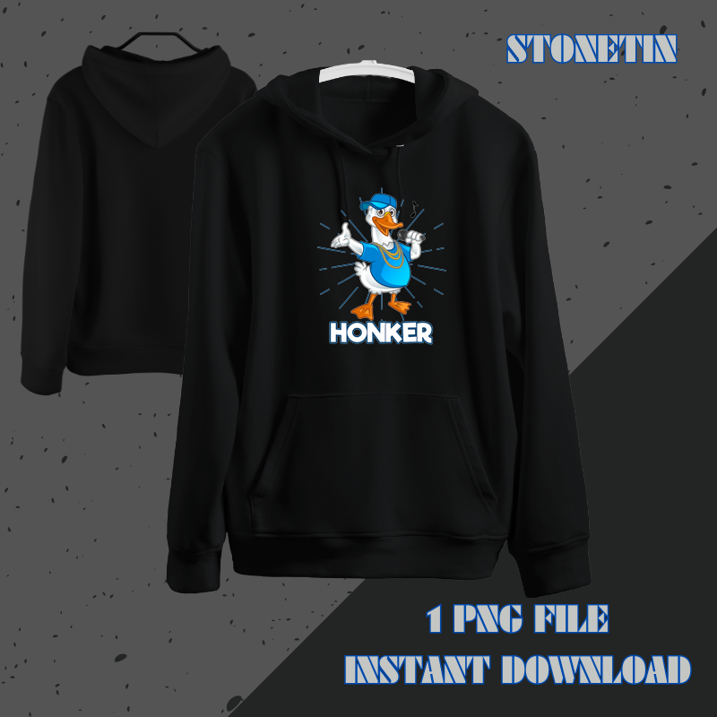 Funny Goose Lover Gift Honk Goose Easily Distracted by Ducks.png